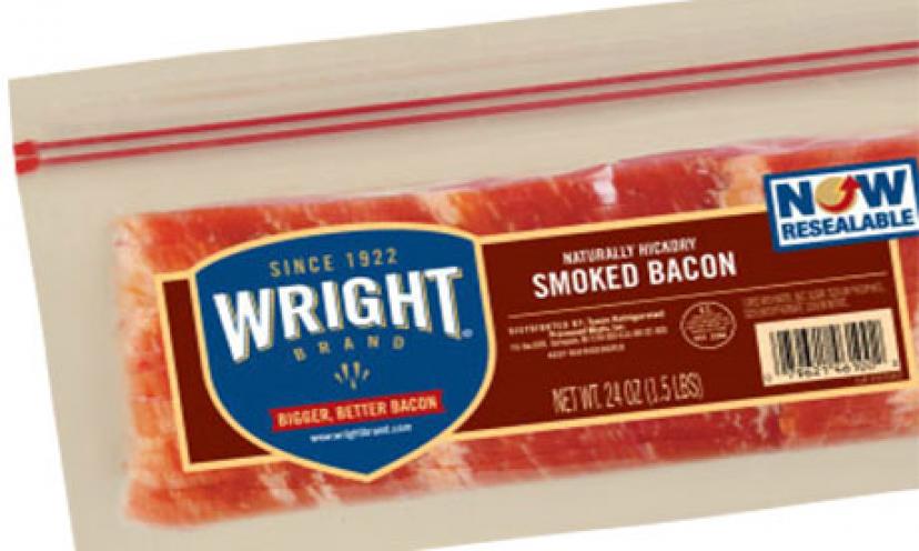 Get $1.00 Off Any Wright Brand Bacon Product!