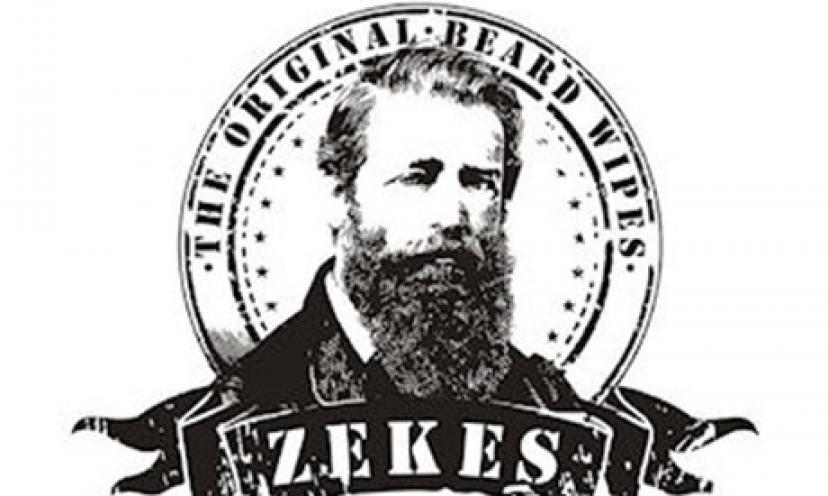 Get a FREE Sample of Zekes Beard Wipes!