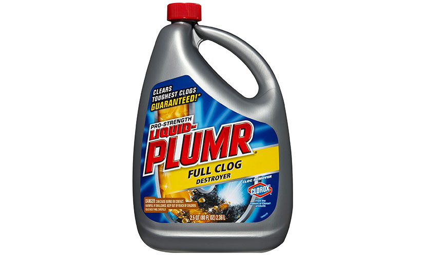 Save $0.75 Off Any One Liquid-Plumr Product!
