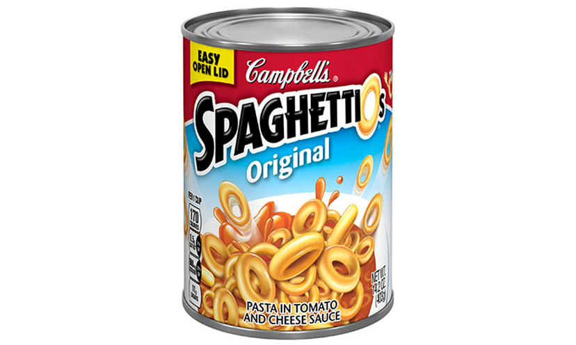 Save $0.40 Off One SpaghettiOs!