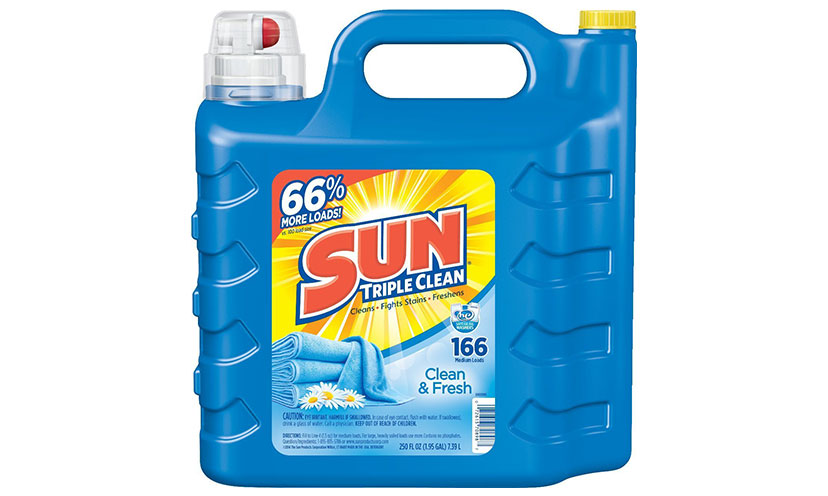 Save $1.00 Off Sun Liquid Laundry Detergent!