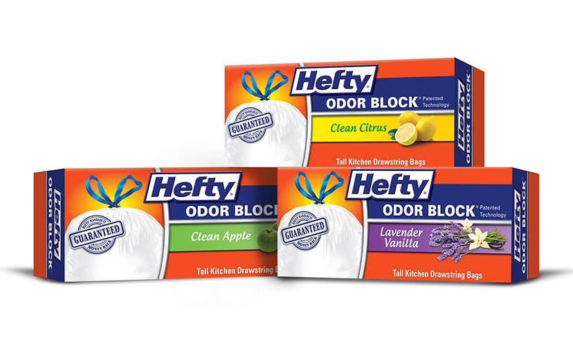 Save $1.50 off One Package of Hefty Trash Bags!