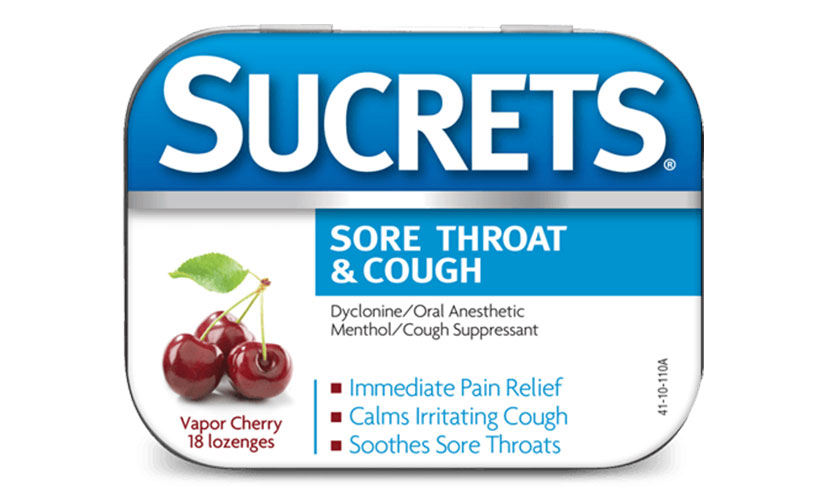 Save $1.00 Off Any One Sucrets Lozenges!