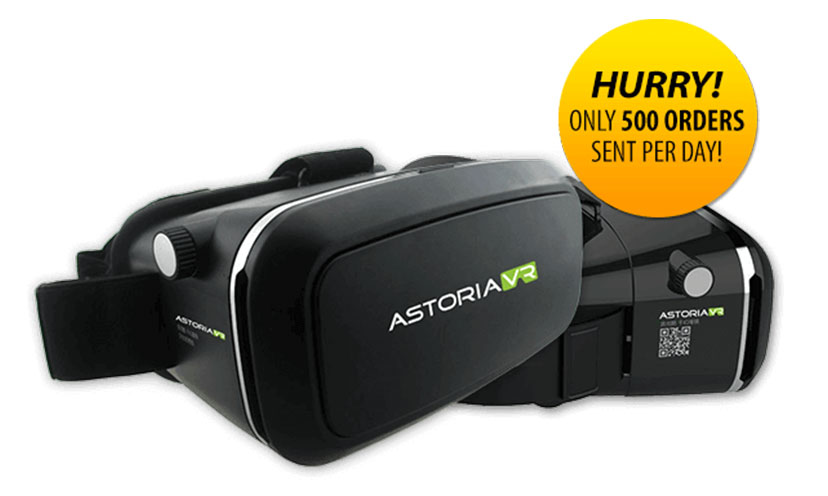 Save 50% Off On 2017’s Hottest Gadget, an Astoria VR Headset!