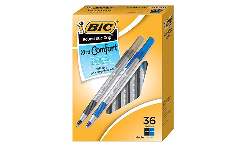 Save 50% off a Box of BIC Pens!