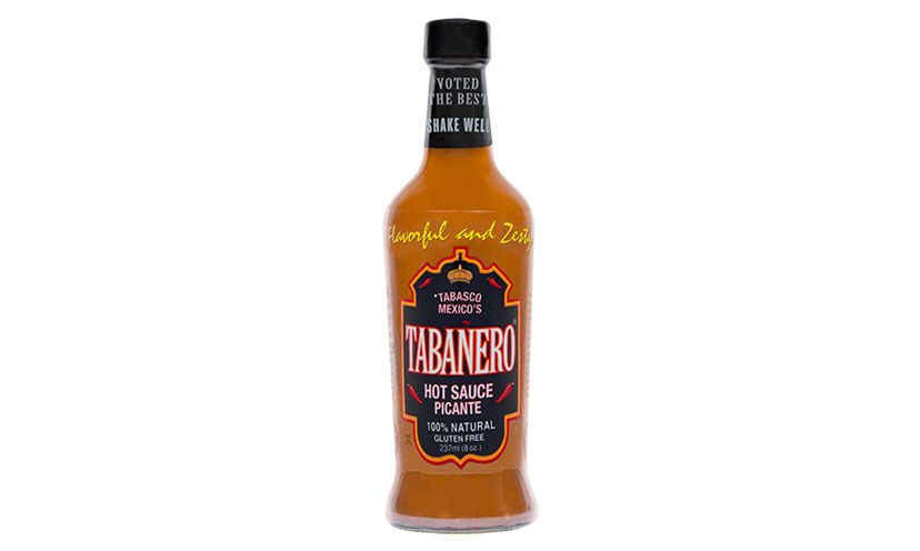 Get a FREE Bottle of Tabanero Hot Sauce!