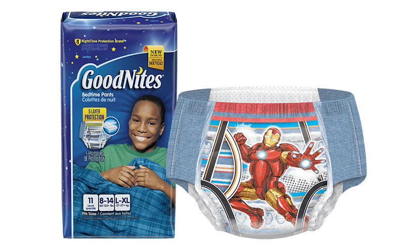 Get a FREE GoodNites Bedtime Pants Sample!