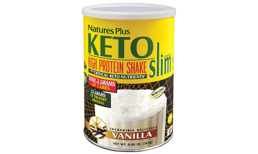 Get a FREE Sample of KETOSlim Protein Shake!
