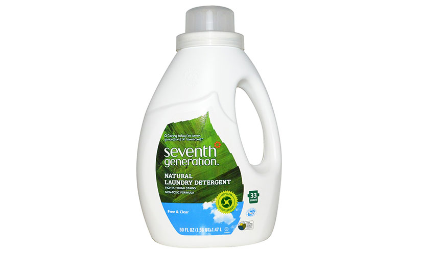 Get a FREE Sample of Seventh Generation Free & Clear Detergent!