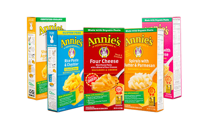 Get FREE Annie’s Mac & Cheese!