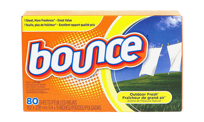 Save $0.50 off one Bounce Product!
