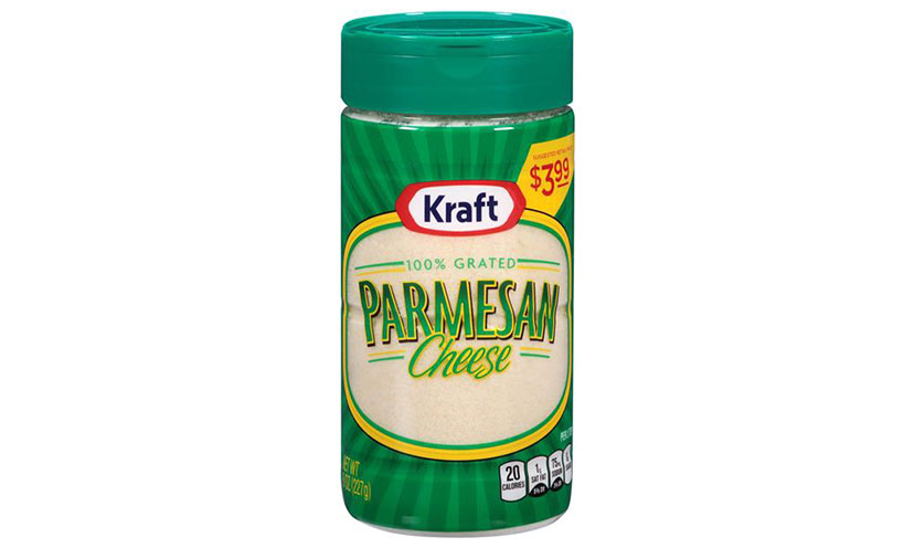 Save $0.50 off one Kraft Grated Parmesan Cheese!