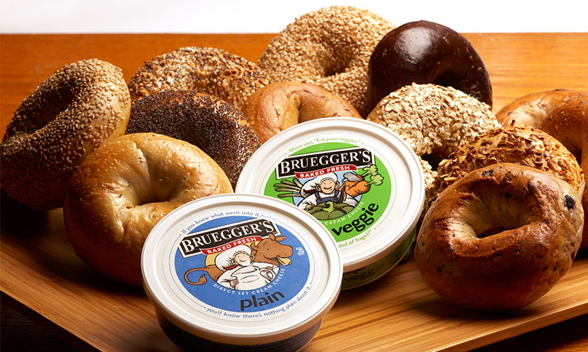 Get Three FREE Bagels from Bruegger’s Today Only!