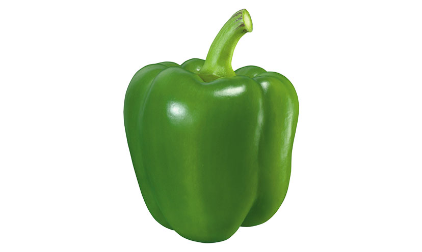 Save $0.25 off Green Bell Peppers!
