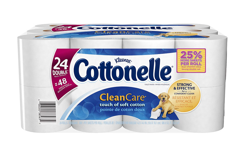 Save $1.00 off Cottonelle Toilet Paper!