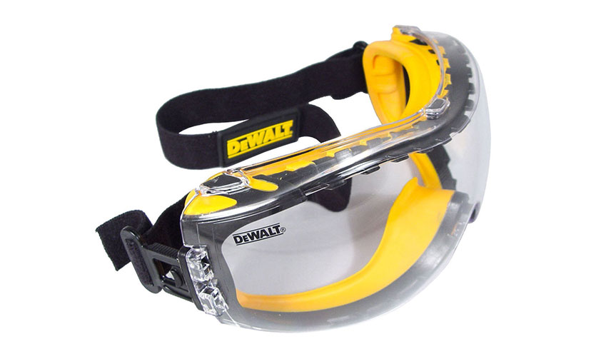 Save 12% off on DeWalt Safety Goggles!