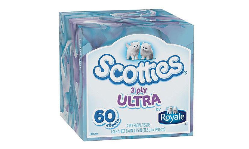 Enter to Win a Case of Scotties Tissues!