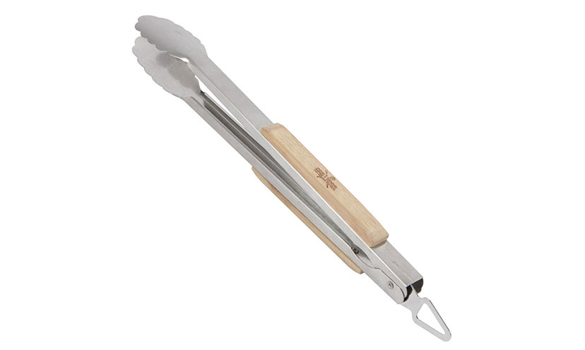 Save 45% off on Luxury Oak Barbecue Tongs!