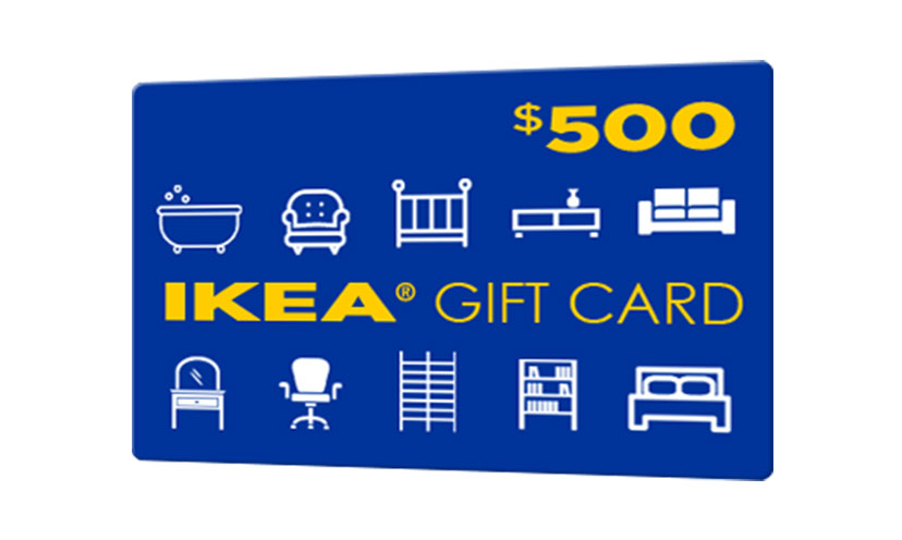 Get a $500 IKEA Gift Card!