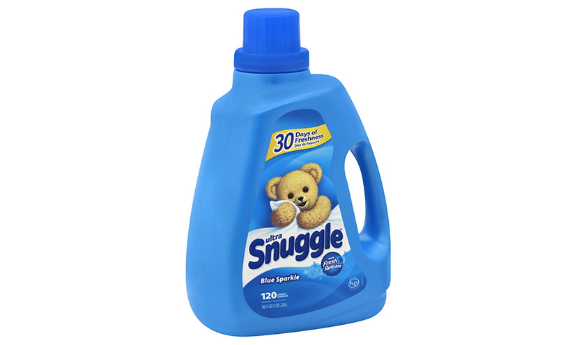 Save $0.50 off One Snuggle Blue Sparkle Fabric Conditioner!
