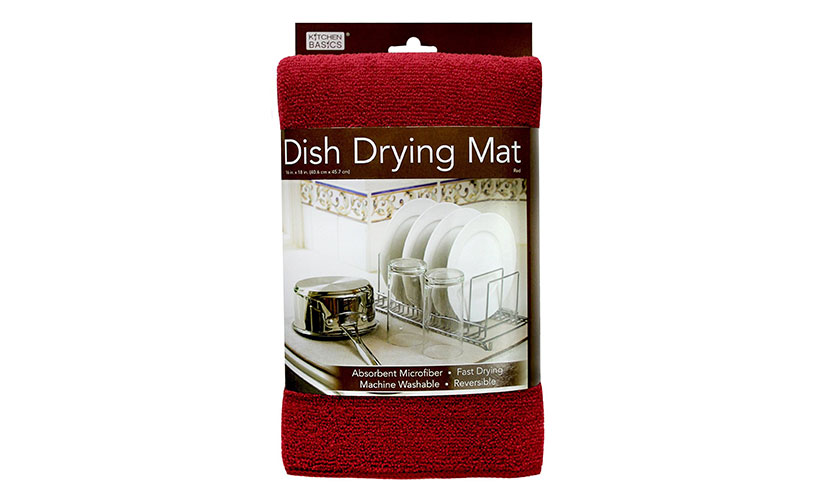 Save 52% off on a Kitchen Basics Dish Drying Mat!