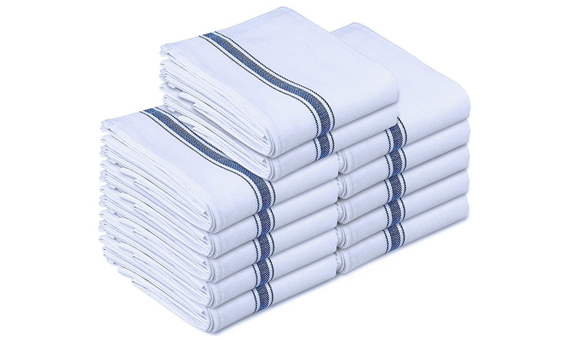 Save 76% off on a Set of Utopia Kitchen Towels!