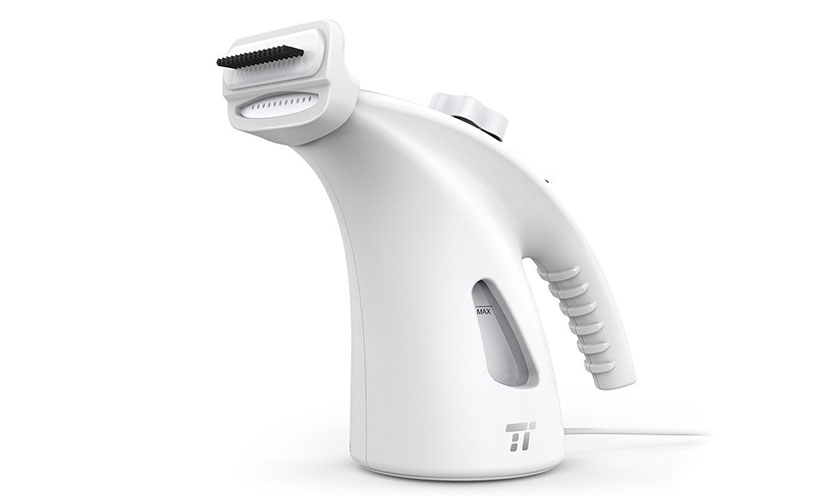 Save 50% off on a TaoTronics Handheld Fabric Steamer!