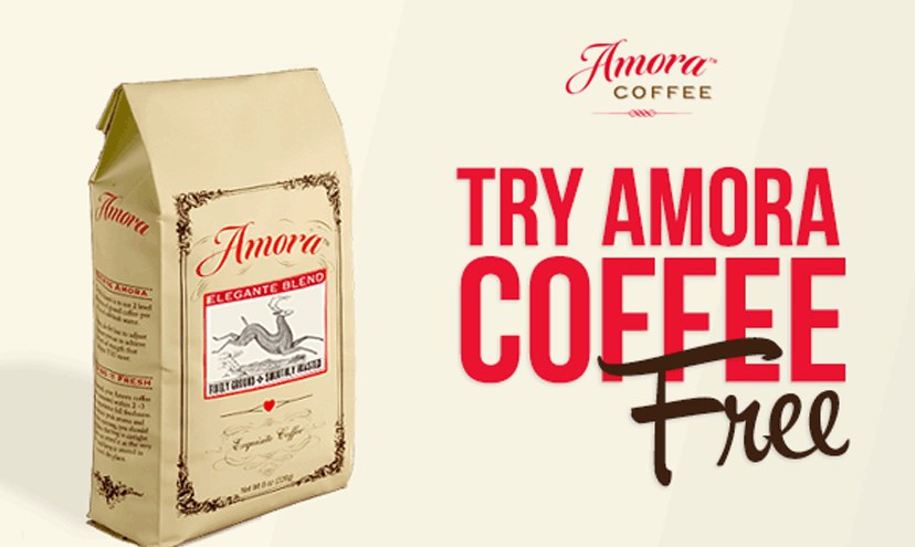 Get FREE Amora Coffee!