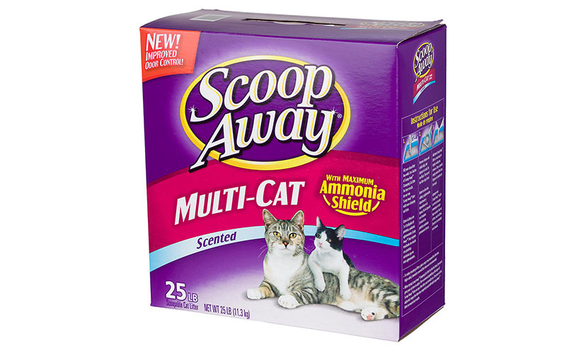 Save $1.00 off One Scoop Away Cat Litter!