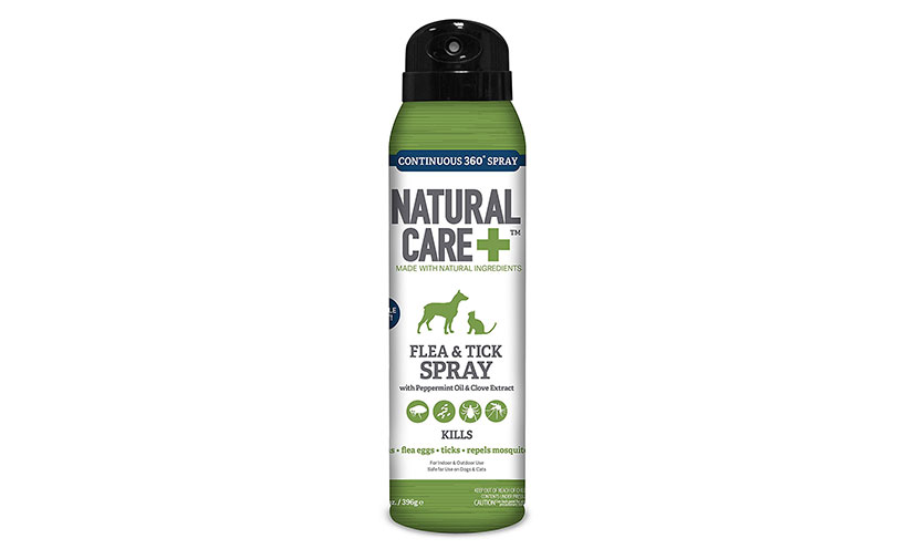 Save 36% off on Natural Care Flea and Tick Spray for Dogs and Cats!