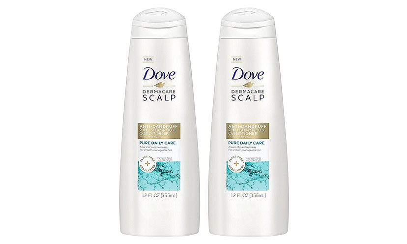 Get a FREE Sample of Dove Anti-Dandruff Shampoo & Conditioner!