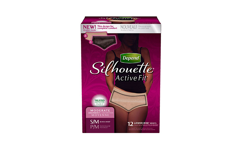 Get a FREE Sample of Depend Silhouette Active Fit Briefs!
