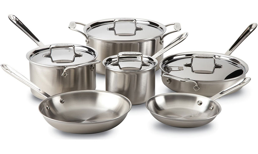 Enter to Win a 10-Piece All-Clad Cookware Set!