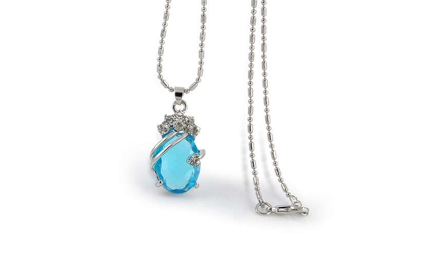 Get a FREE Mood Ring and Crystal Blue Necklace!