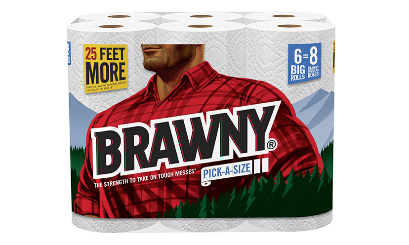 Enter to Win a Year’s Supply of Brawny Paper Towels!