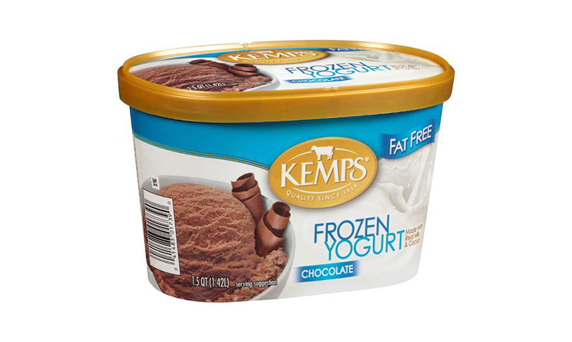 Save $0.75 on a Kemps Frozen Yogurt Shop Product!