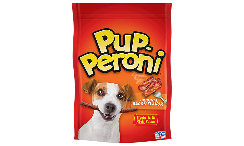 Save $0.75 on ONE Pup-Peroni Bacon Flavored Dog Snack!