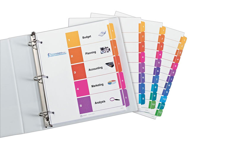 Get a FREE Sample Pack of Avery Printable Dividers!