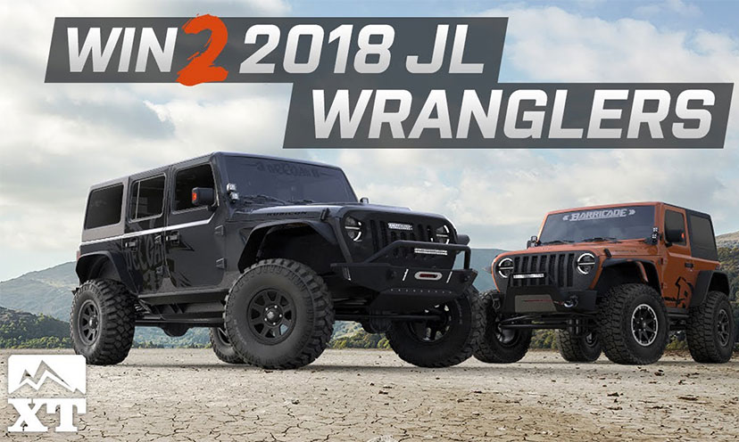 Enter to Win Two 2018 Jeeps!