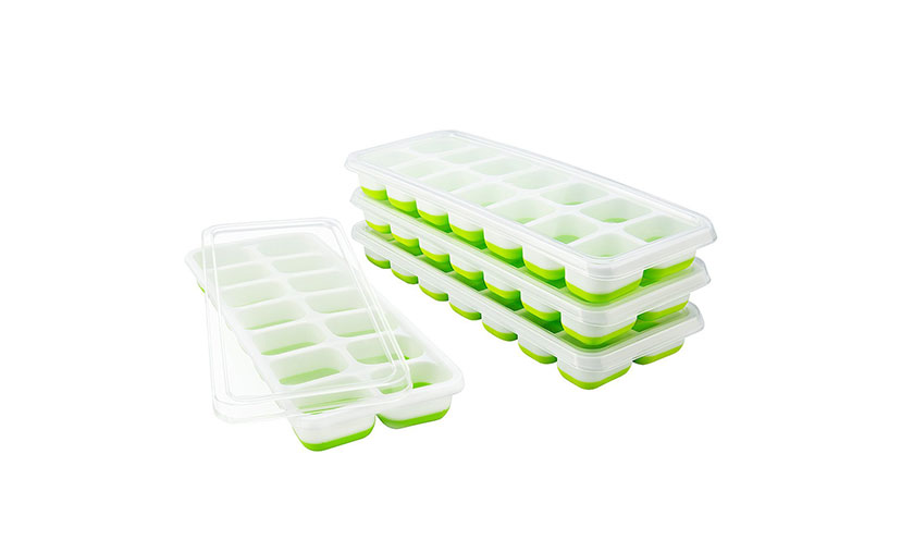 Save 68% off a 4-Pack of Ice Cube Trays!