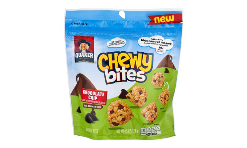 Save $1.00 on Quaker Chewy Bites!