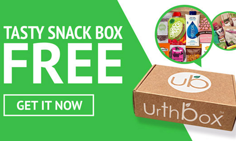 Get a FREE Snack Box from Urthbox!