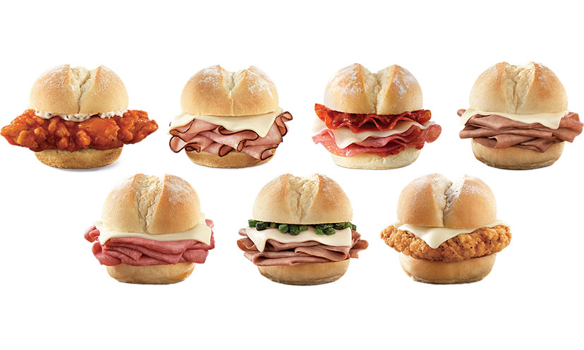 Get a FREE Slider from Arby’s!