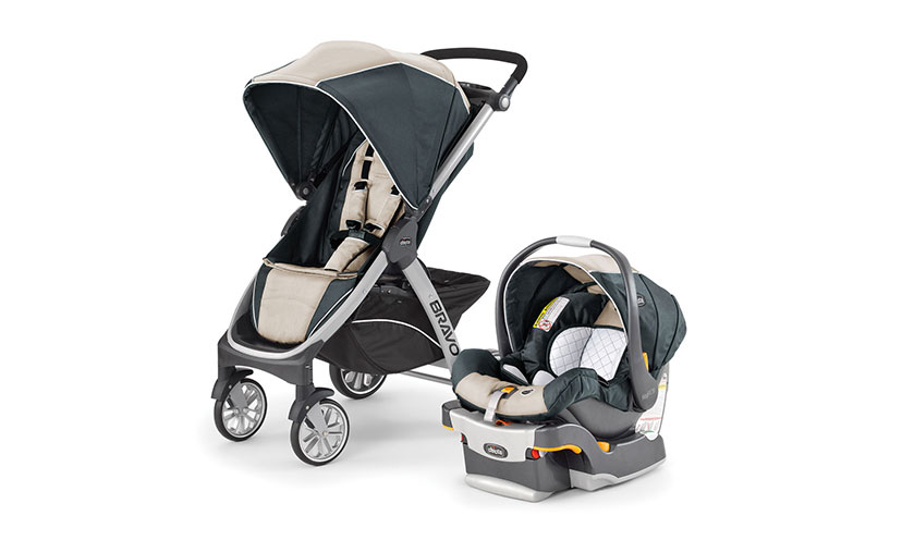 Enter to Win a Chicco Bravo Travel System Stroller!