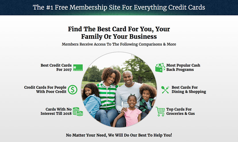 Get FREE Credit Card Assistance!