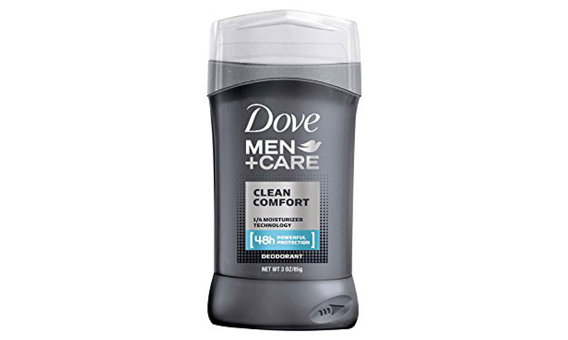 Save $1.00 on Dove Men+Care Antiperspirant!