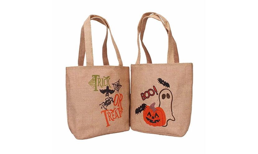 Save 50% on a Set of Reusable Halloween Trick or Treat Bags!