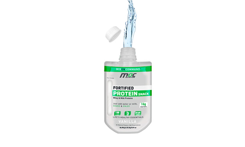 Get a FREE Sample of MOC Fortified Protein Snack!