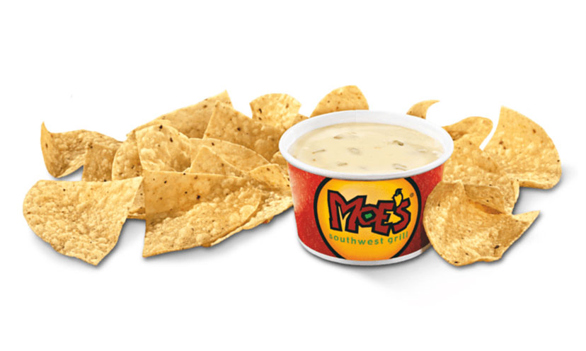 Get a FREE Cup of Queso Dip!