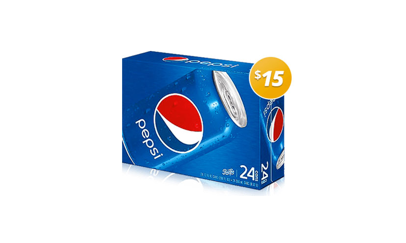 Get a 24-Pack of Pepsi!